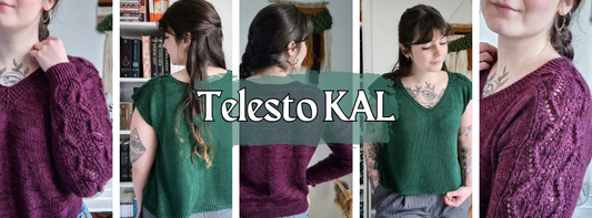 Knit Along: Telesto by Audrey Borrego