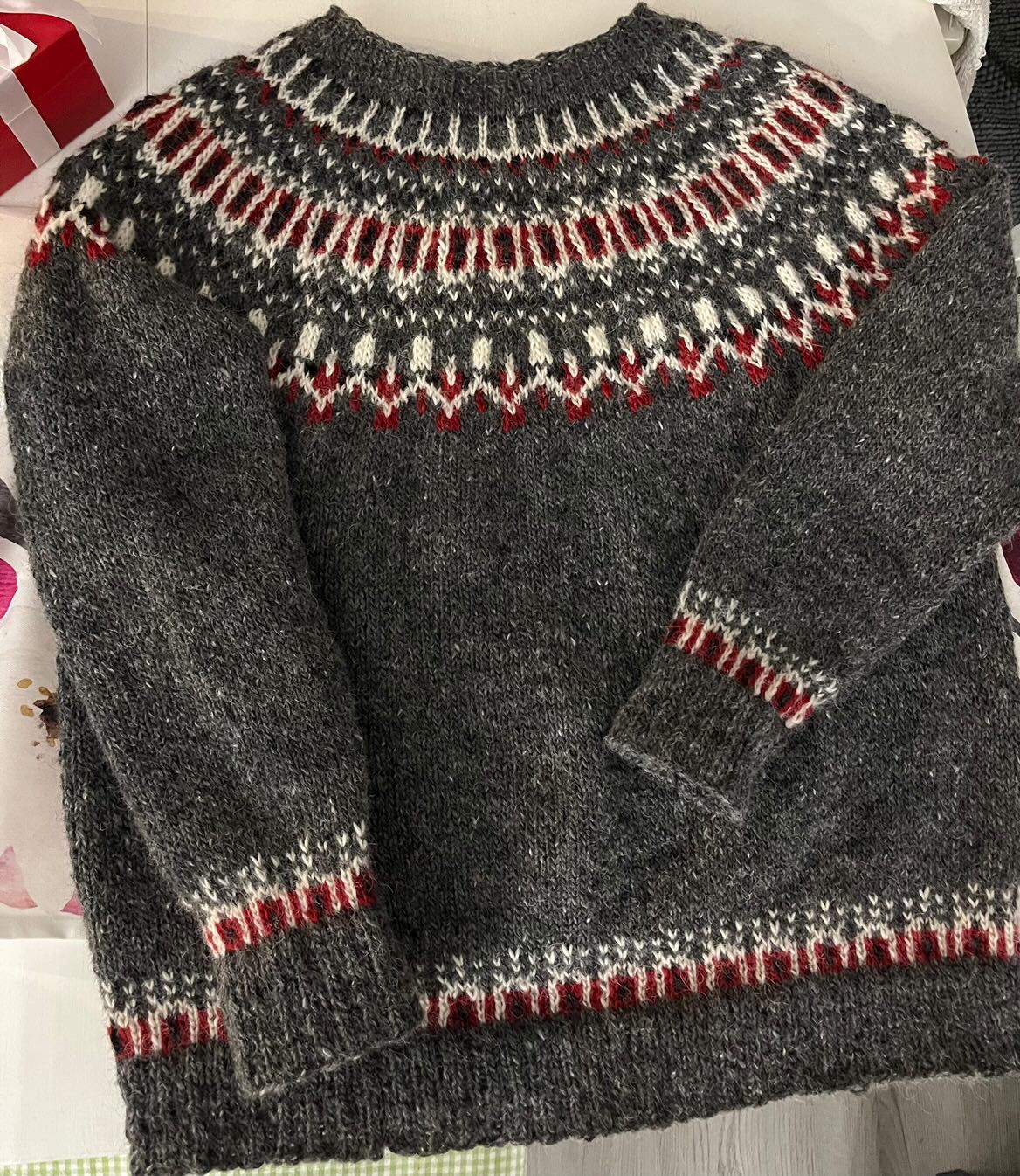 Riisitunturi - Knitted Sweater Pattern