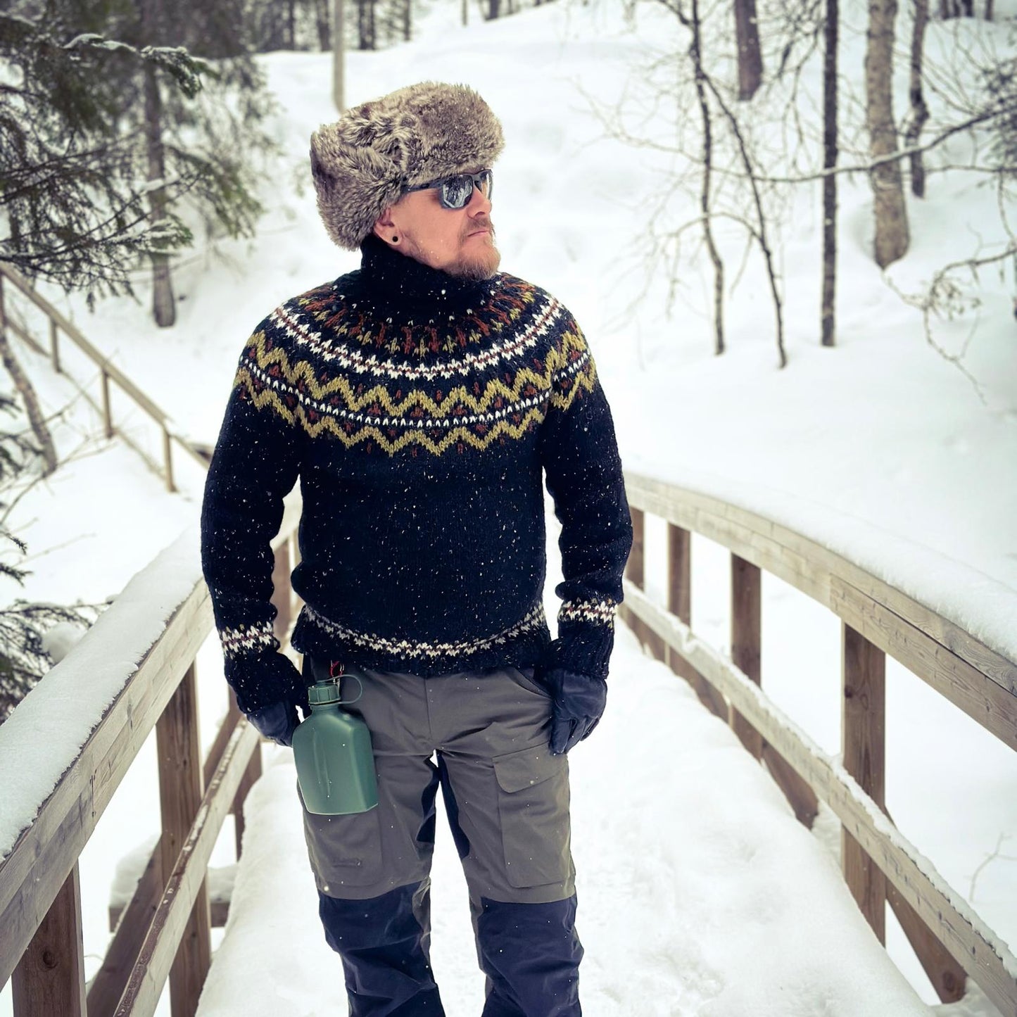 Aulanko - Knitted Sweater Pattern