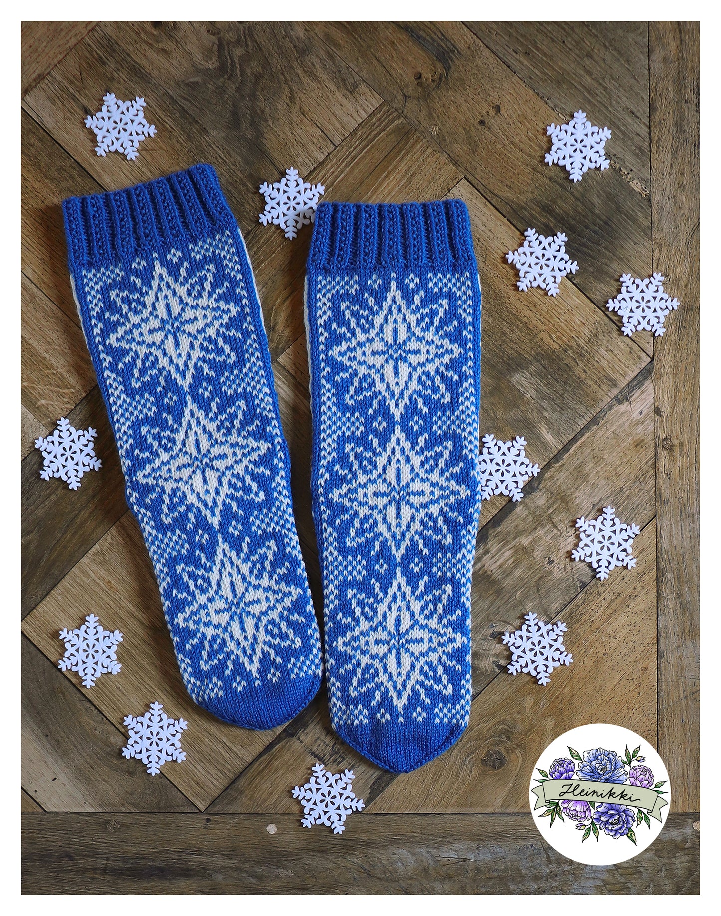 Johtotähti - Knitted Sock Pattern