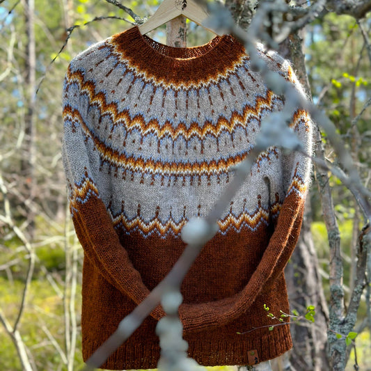 Juhannuskallio - Knitted Sweater Pattern