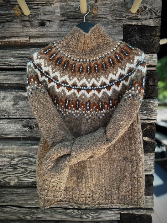 Meiko - Knitted Sweater Pattern