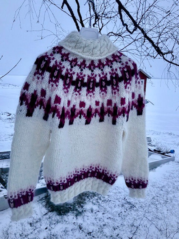 Riisitunturi Bulky - Knitted Sweater Pattern