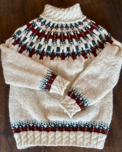 Riisitunturi Bulky - Knitted Sweater Pattern
