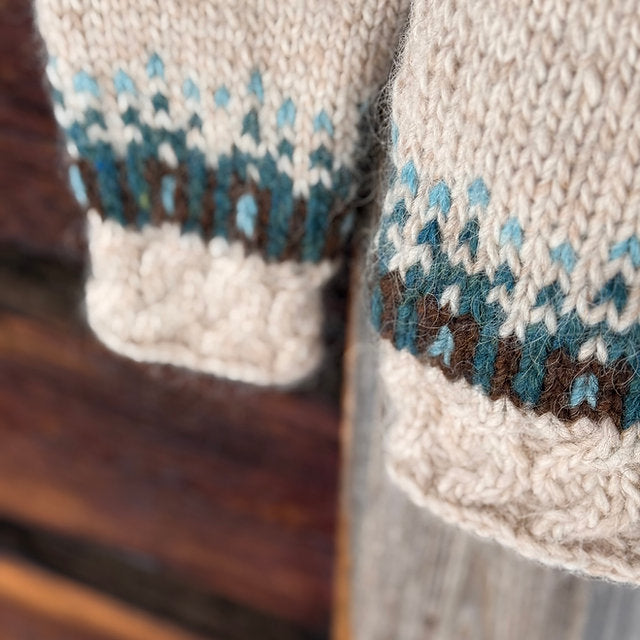 Riisitunturi Bulky - Knitted Sweater Pattern