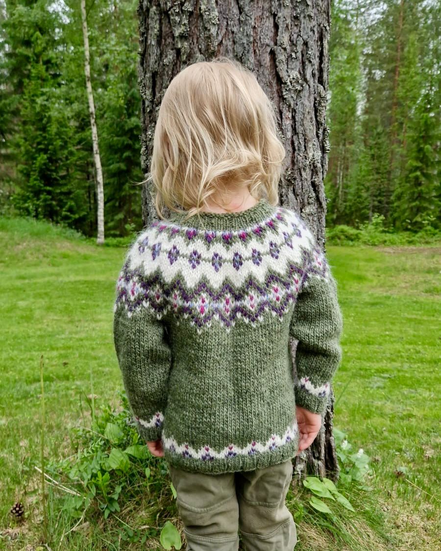 Sipoonkorpi Junior - Knitted Sweater Pattern