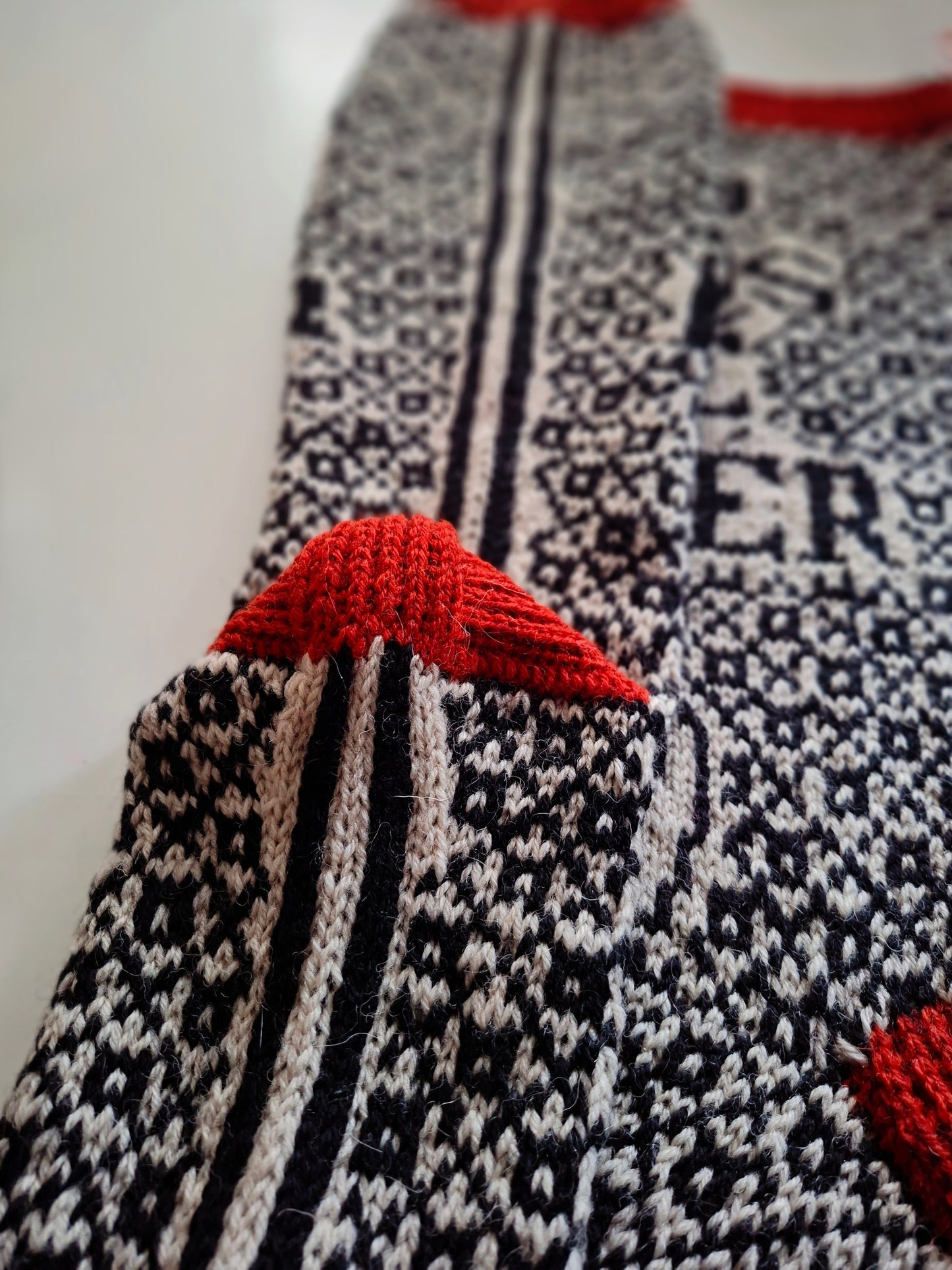 One Finger - Knitted Sock Pattern