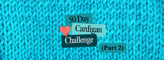 50 Day Cardigan Challenge, Part 2