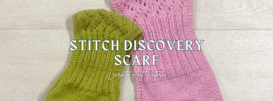 Stitch Discovery Scarf Pattern