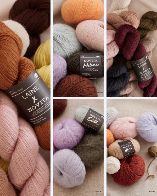 LAINE x Novita Yarns