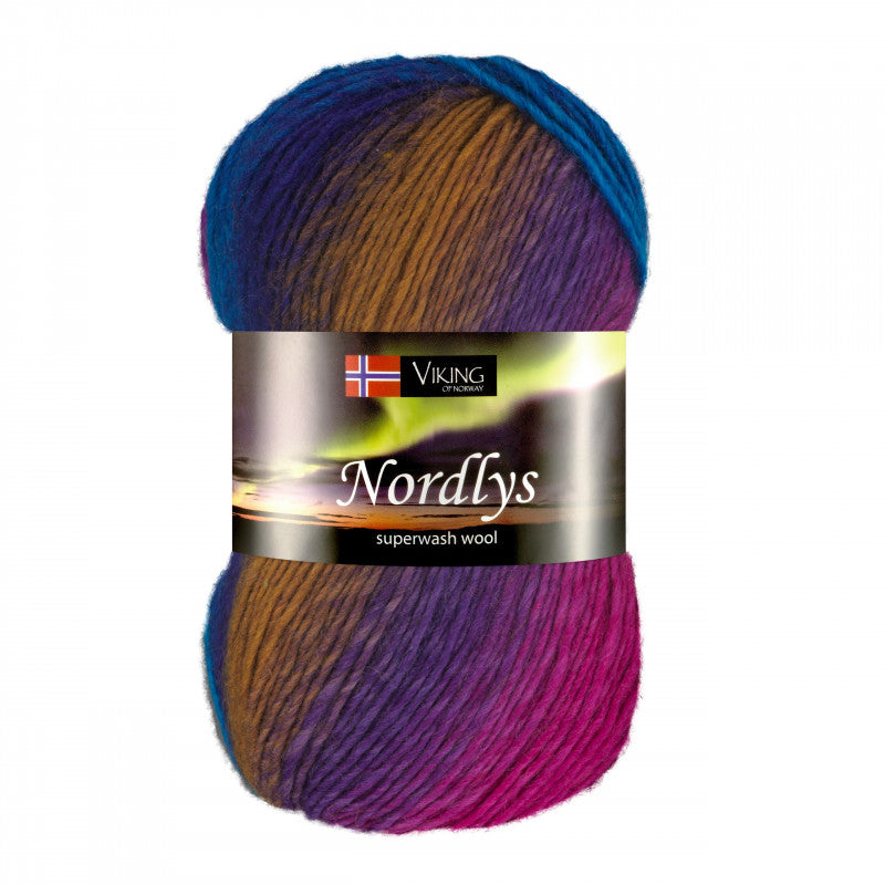 Viking Nordlys Fingering Sock Yarn