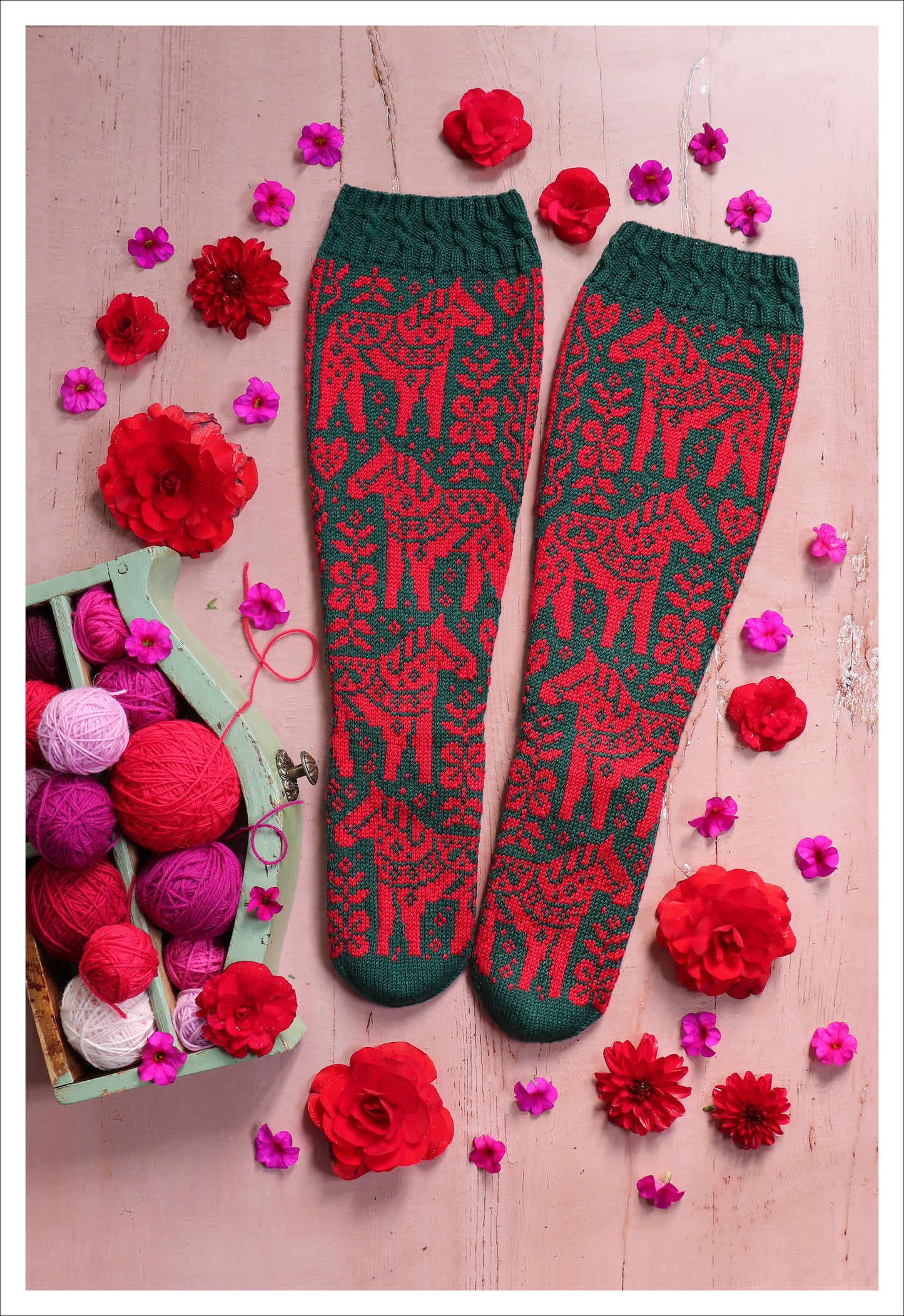 Elli Ilona - Knitted Sock Pattern