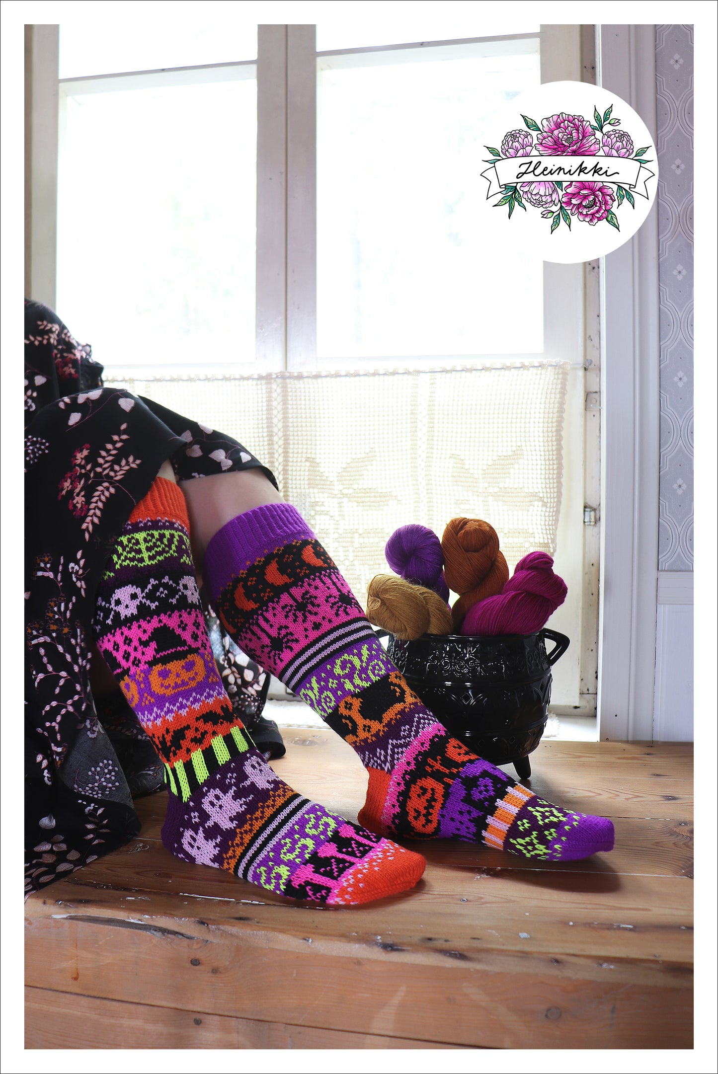 Elviira's Socks - Knitted Sock Pattern