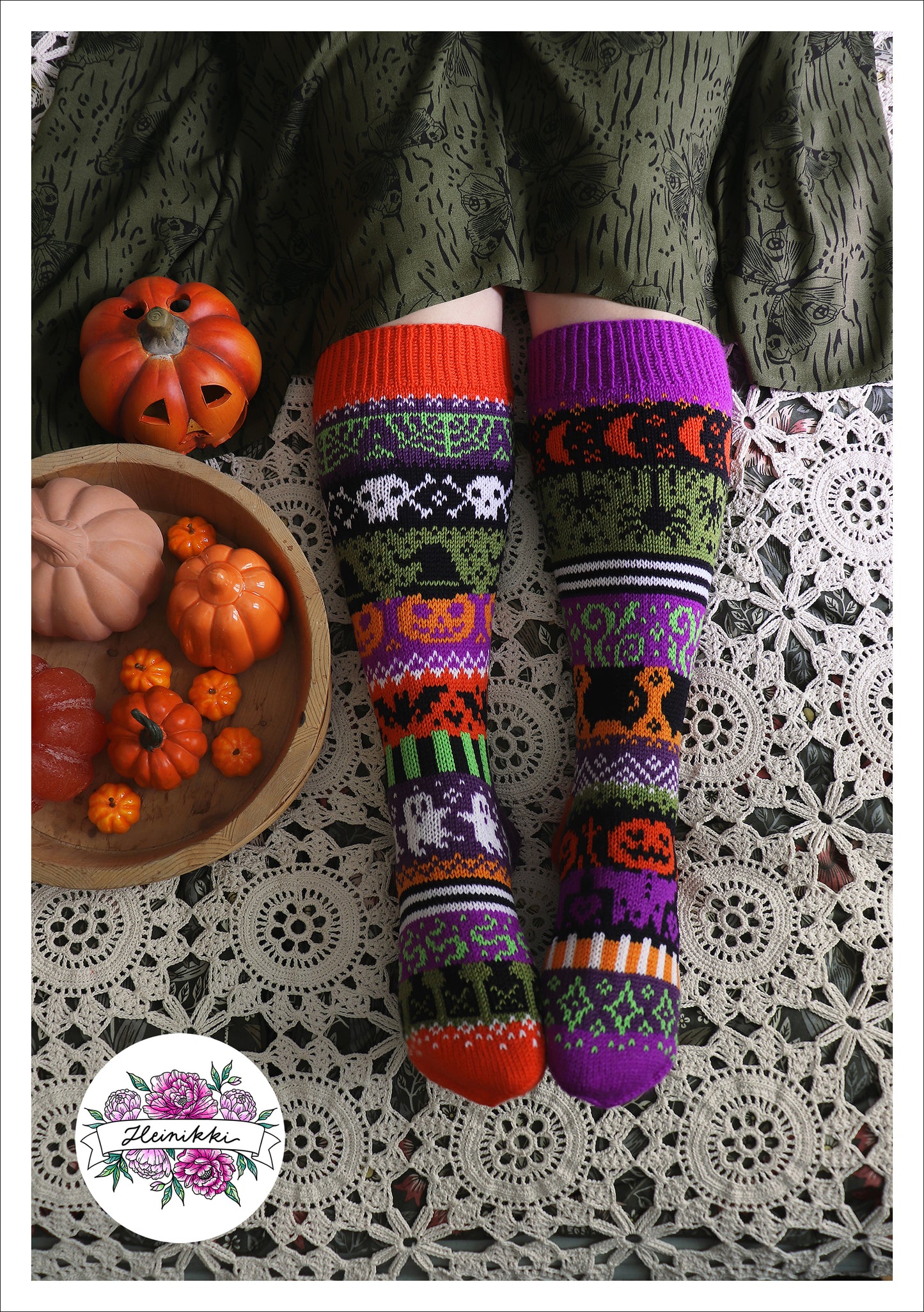 Elviira's Socks - Knitted Sock Pattern