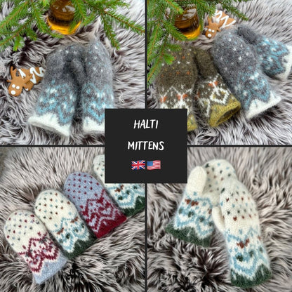 Haltivanttuut - Knitted Mitten Pattern
