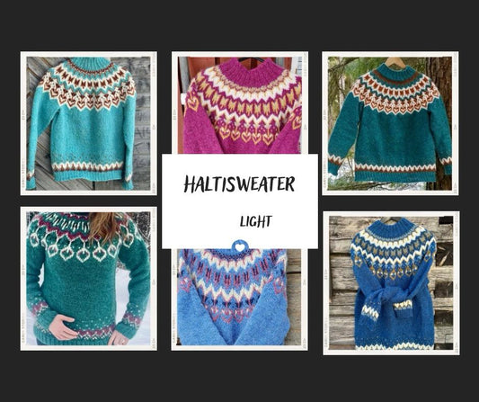 Halti Light- Knitted Sweater Pattern