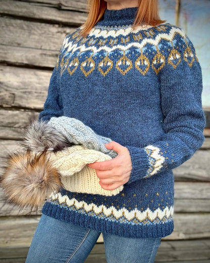Halti Light- Knitted Sweater Pattern
