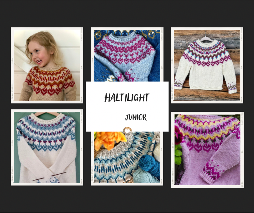 Halti Light Junior - Knitted Sweater Pattern