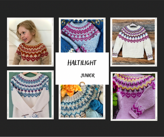 Halti Light Junior - Knitted Sweater Pattern