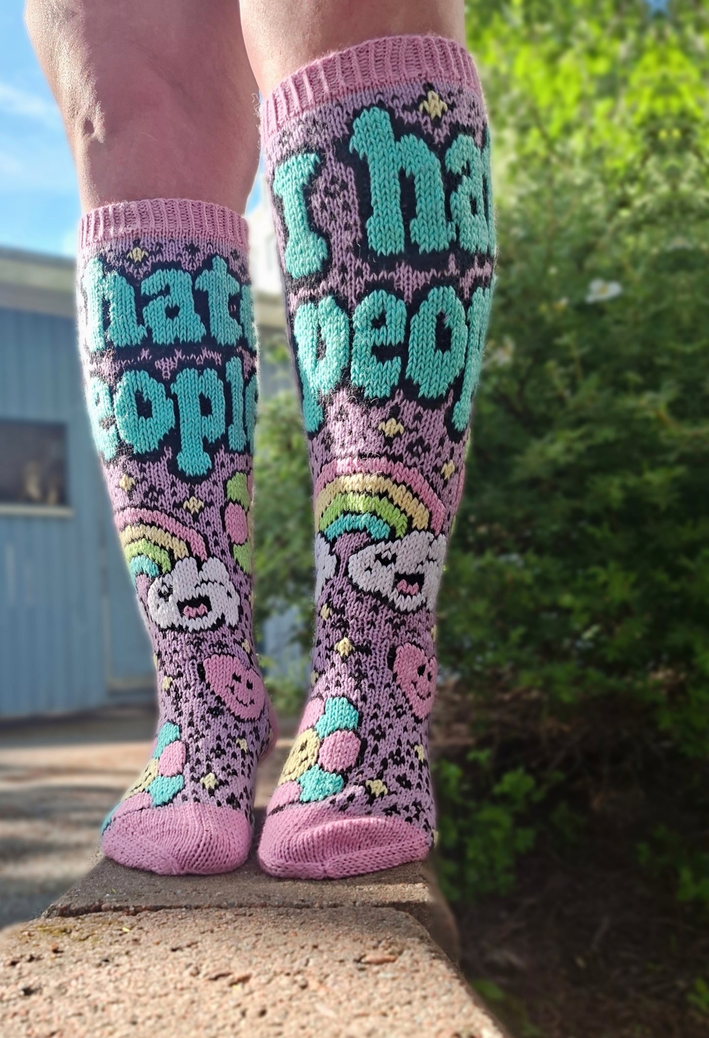 Happy People - Knitted Sock Pattern
