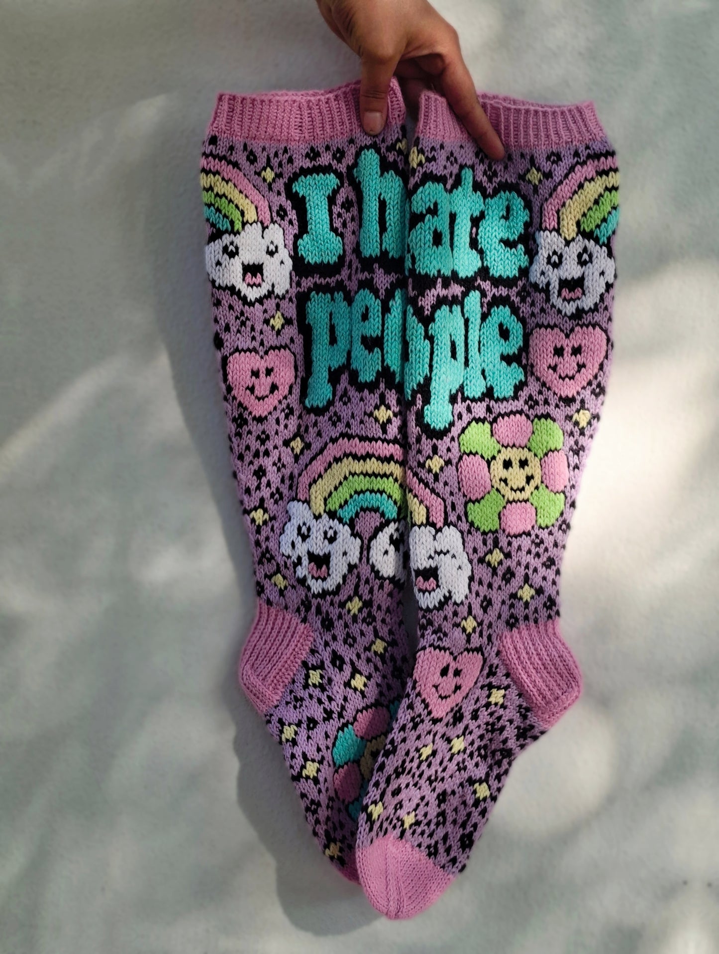 Happy People - Knitted Sock Pattern