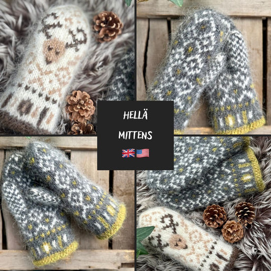Hellä - Knitted Mitten Pattern