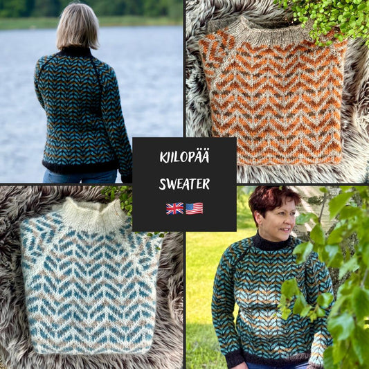 Kiilopää - Knitted Sweater Pattern