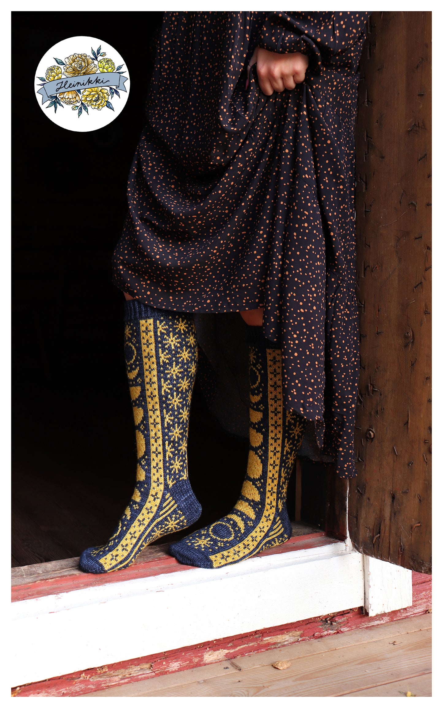 Lunar - Knitted Sock Pattern