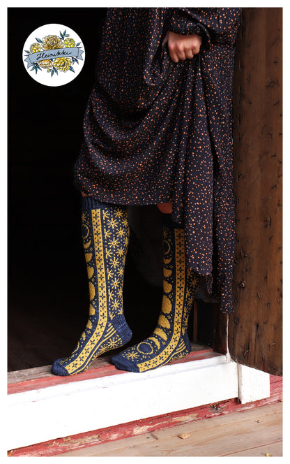 Lunar - Knitted Sock Pattern