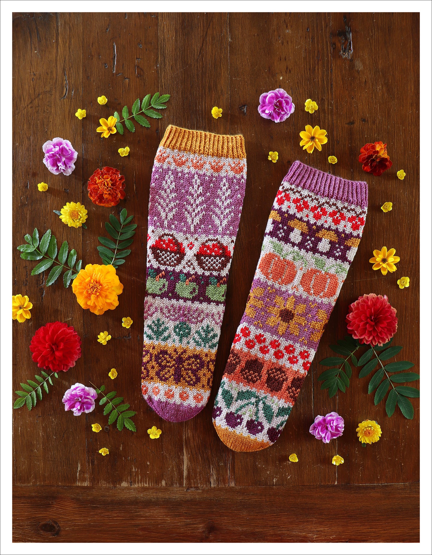 Mabon - Knitted Sock Pattern