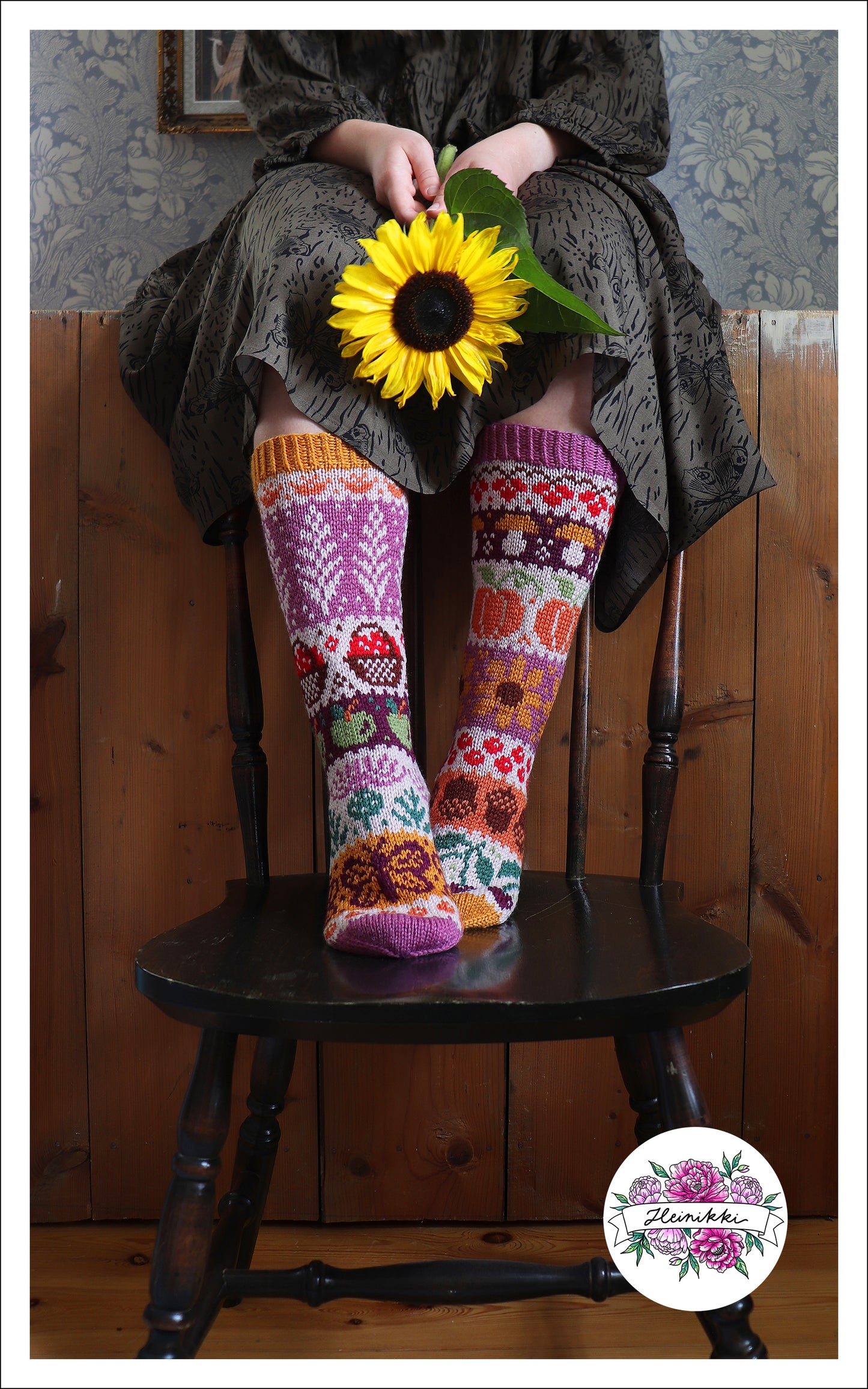 Mabon - Knitted Sock Pattern