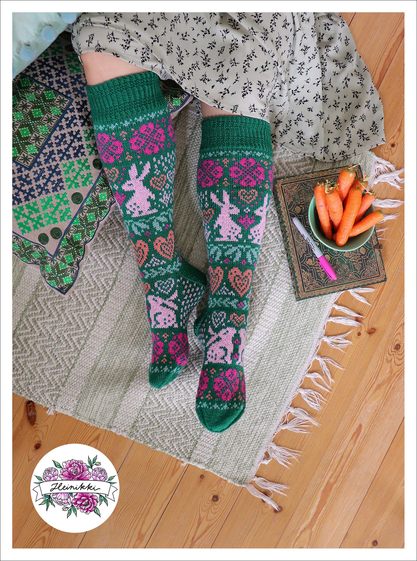 Mielitietty - Knitted Sock Pattern