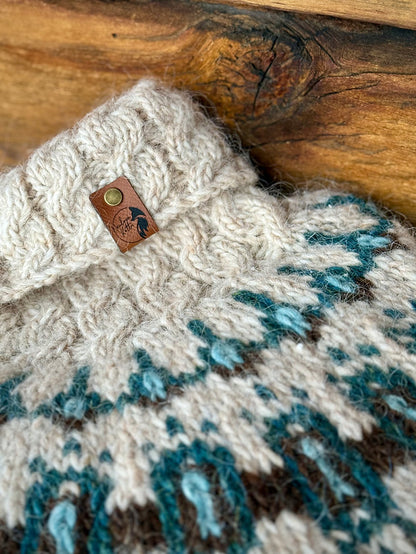 Riisitunturi Bulky - Knitted Sweater Pattern