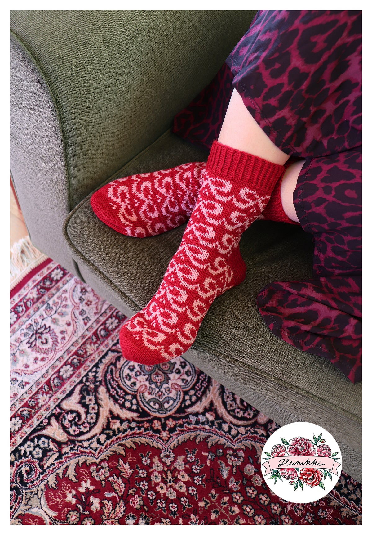 Rusetti - Knitted Sock Pattern