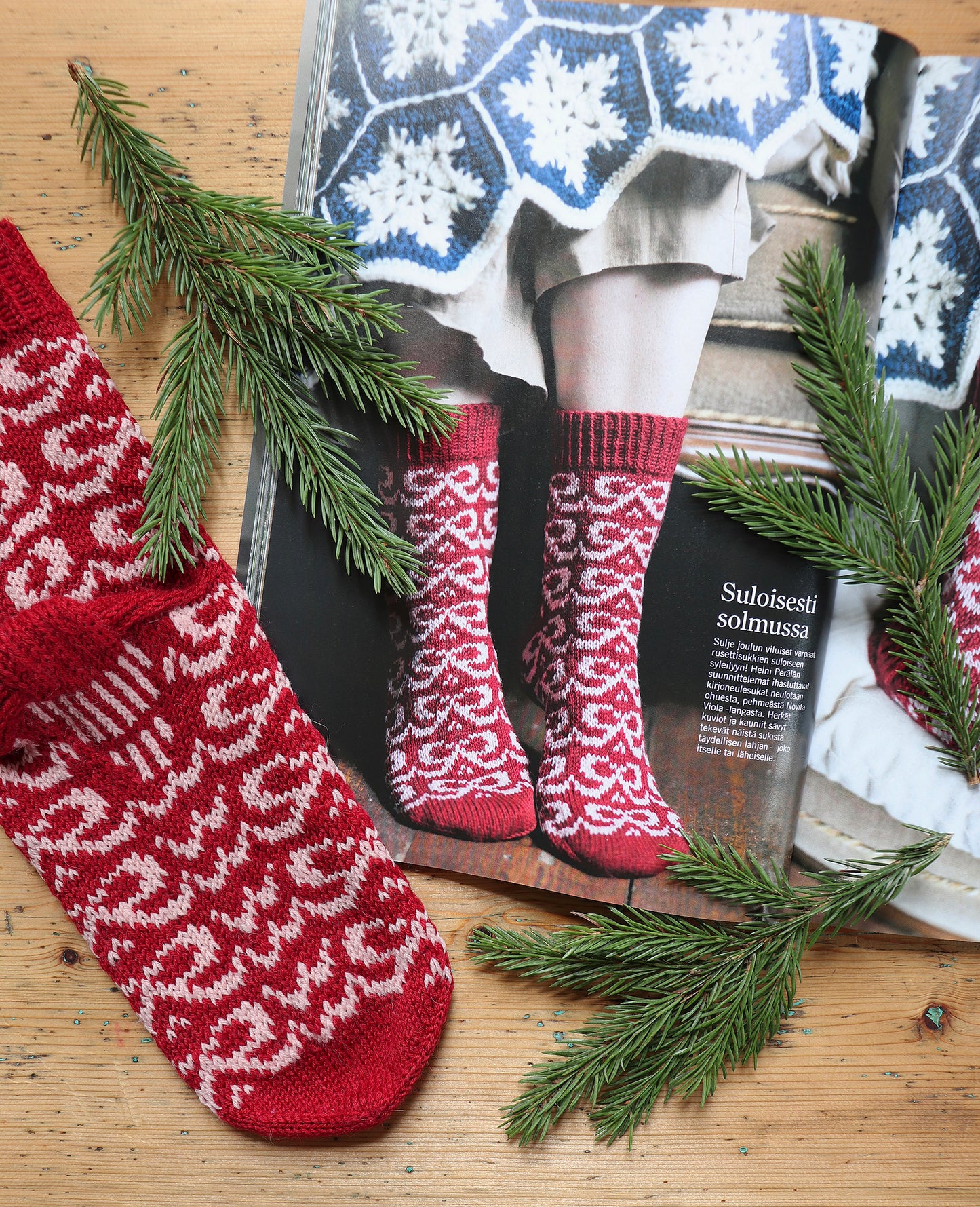 Rusetti - Knitted Sock Pattern