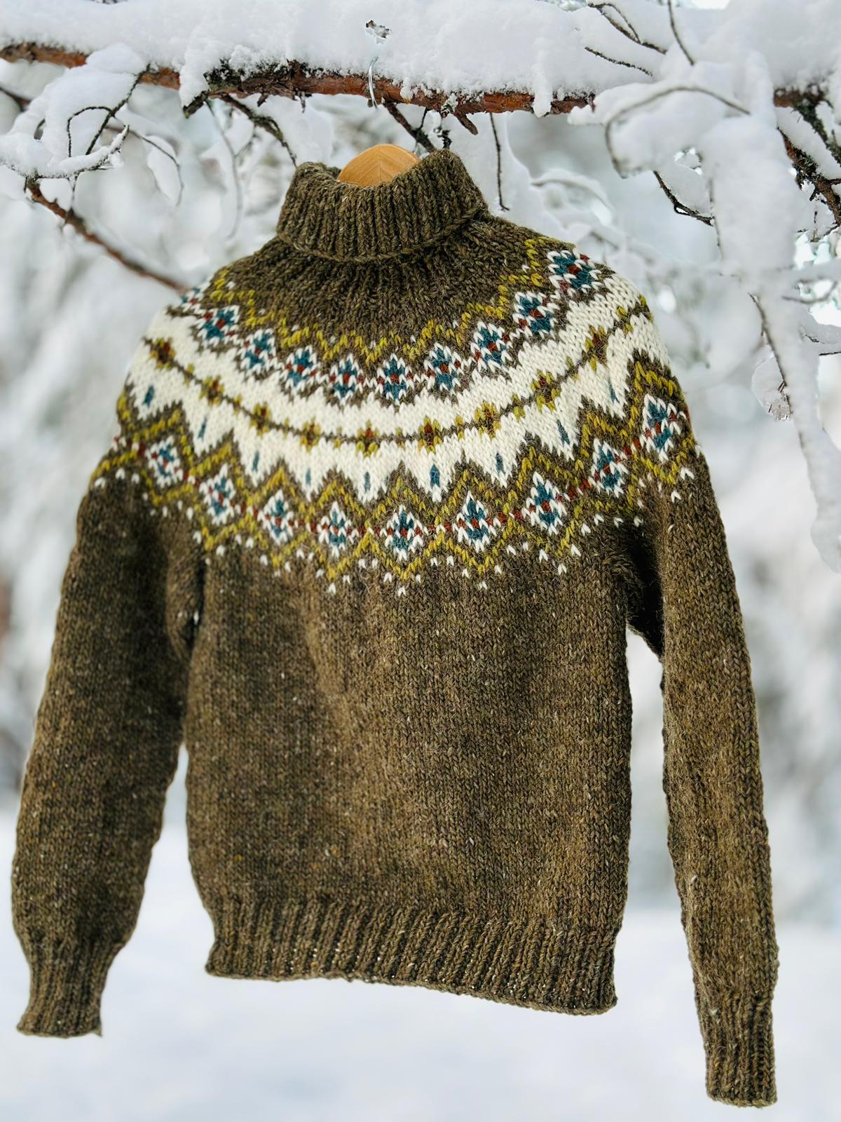 Sipoonkorpi Bulky - Knitted Sweater Pattern