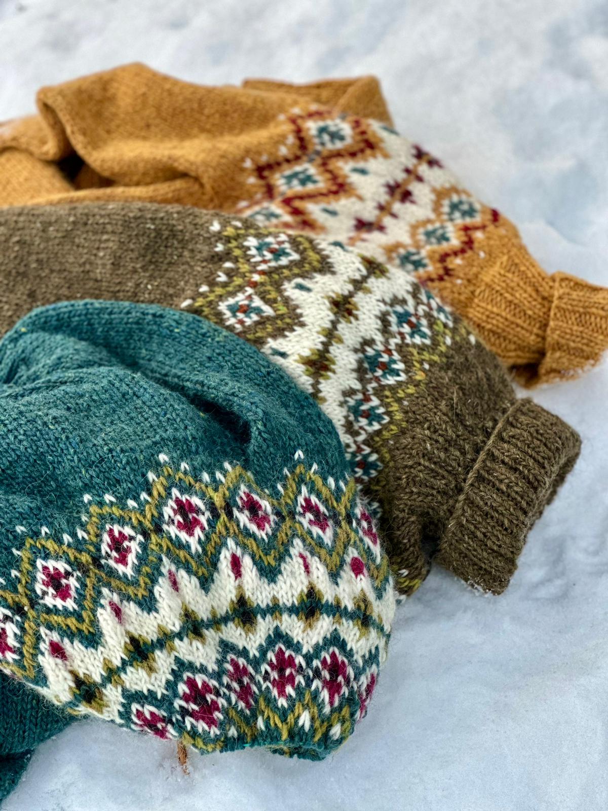 Sipoonkorpi Bulky - Knitted Sweater Pattern