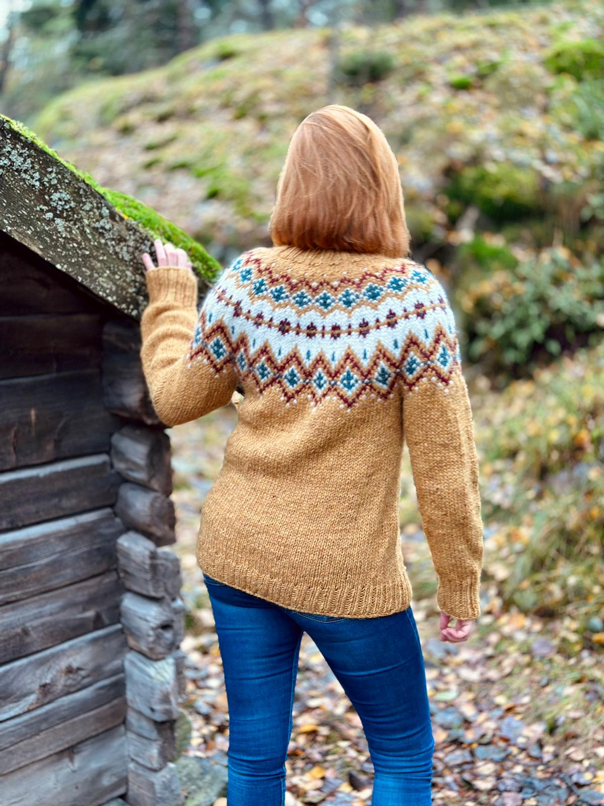 Sipoonkorpi Bulky - Knitted Sweater Pattern