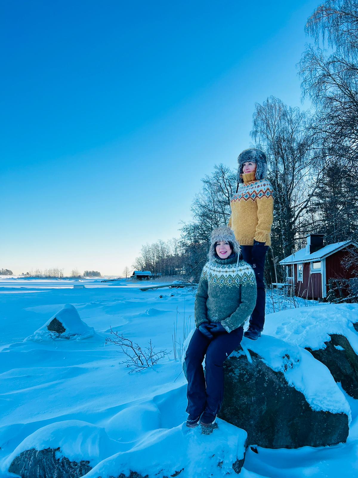 Sipoonkorpi Bulky - Knitted Sweater Pattern