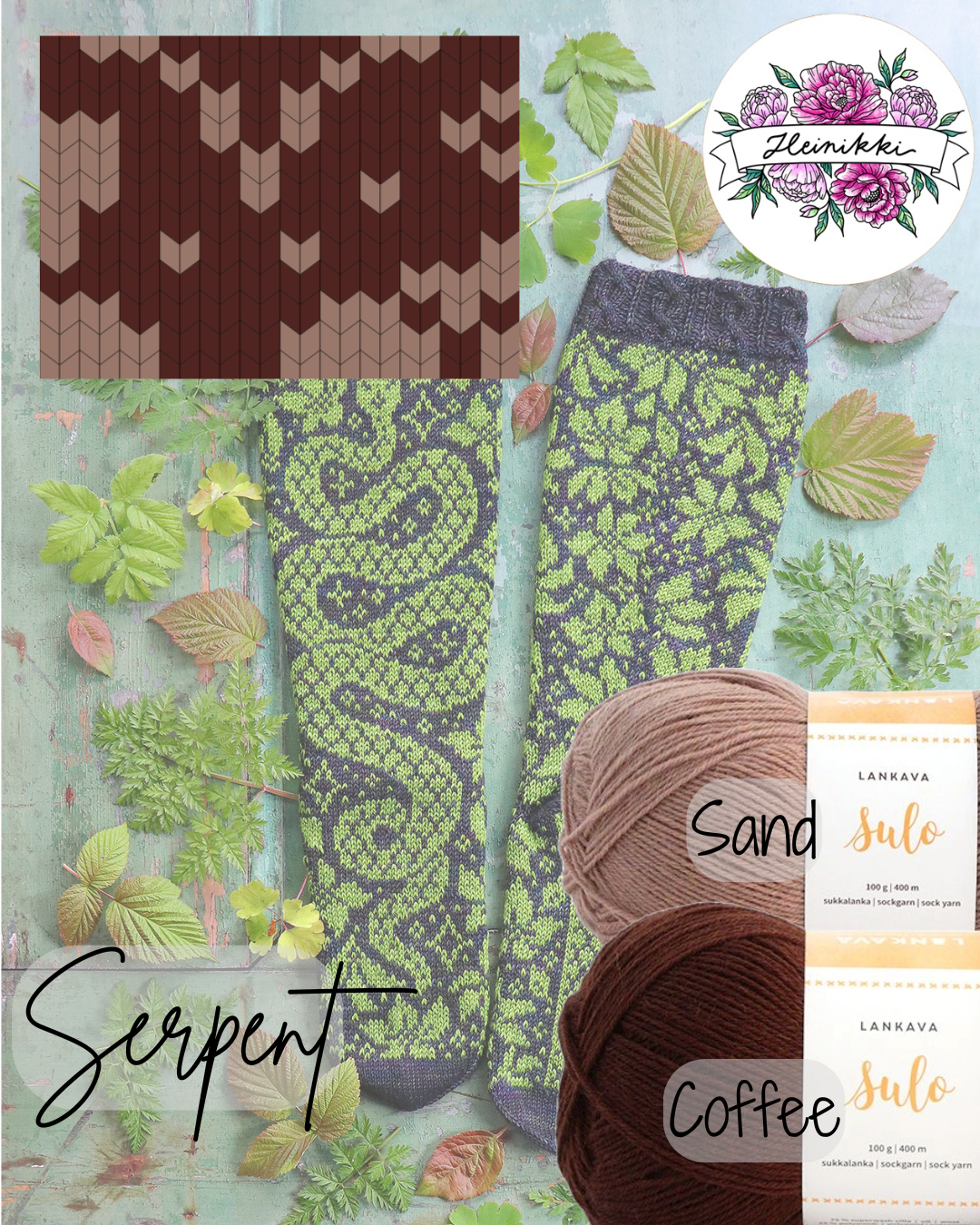 Serpent Sock Yarn Bundle