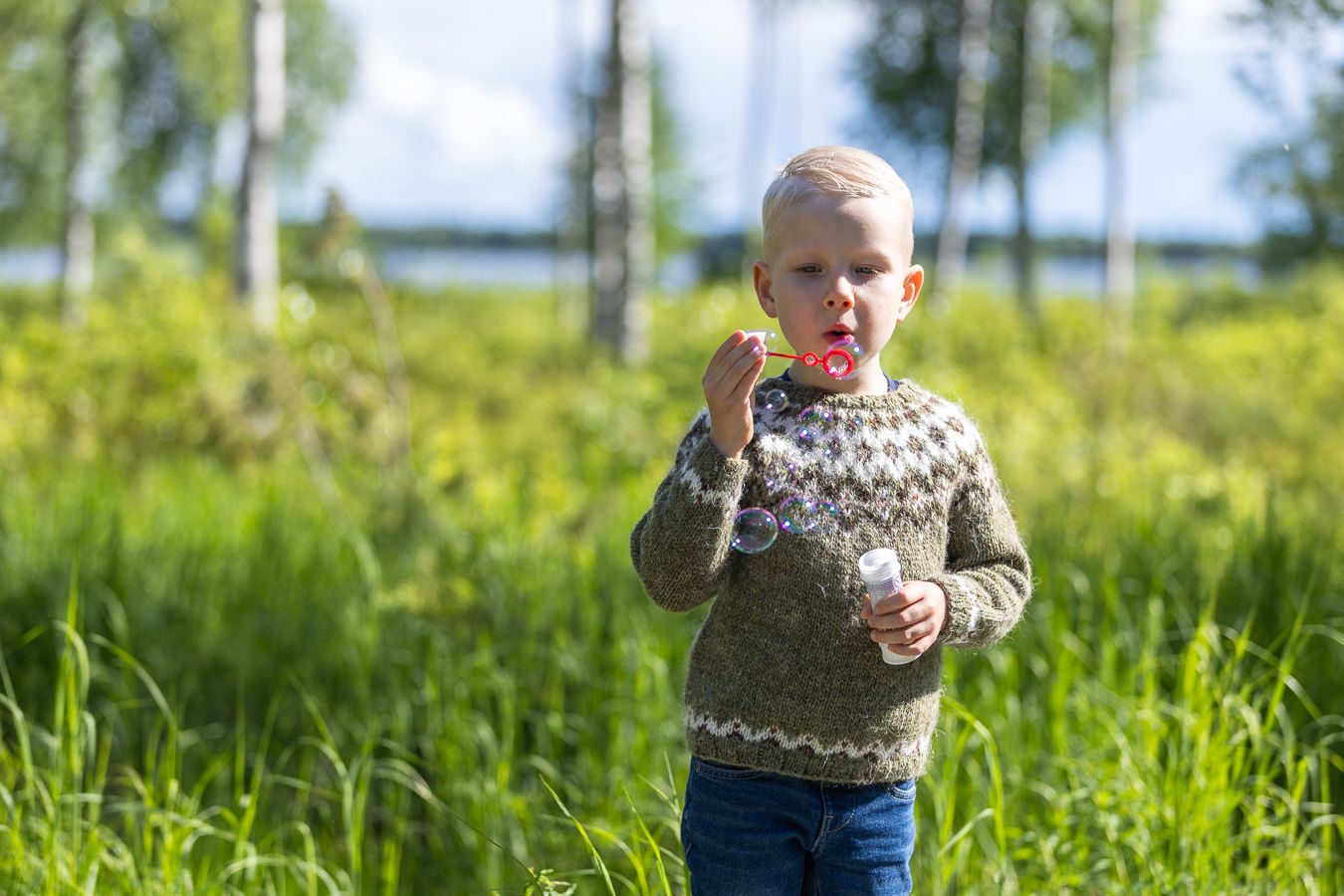 Sipoonkorpi Junior - Knitted Sweater Pattern