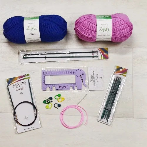 Learn To Knit Starter Kit - Aran