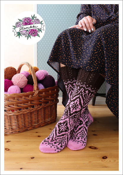 Unelmakartta - Knitted Sock Pattern