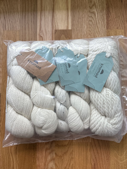 Destash Yarns - Undyed