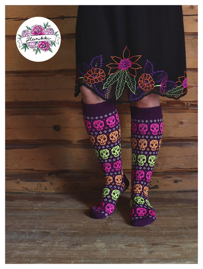 Viva la Vida - Knitted Sock Pattern
