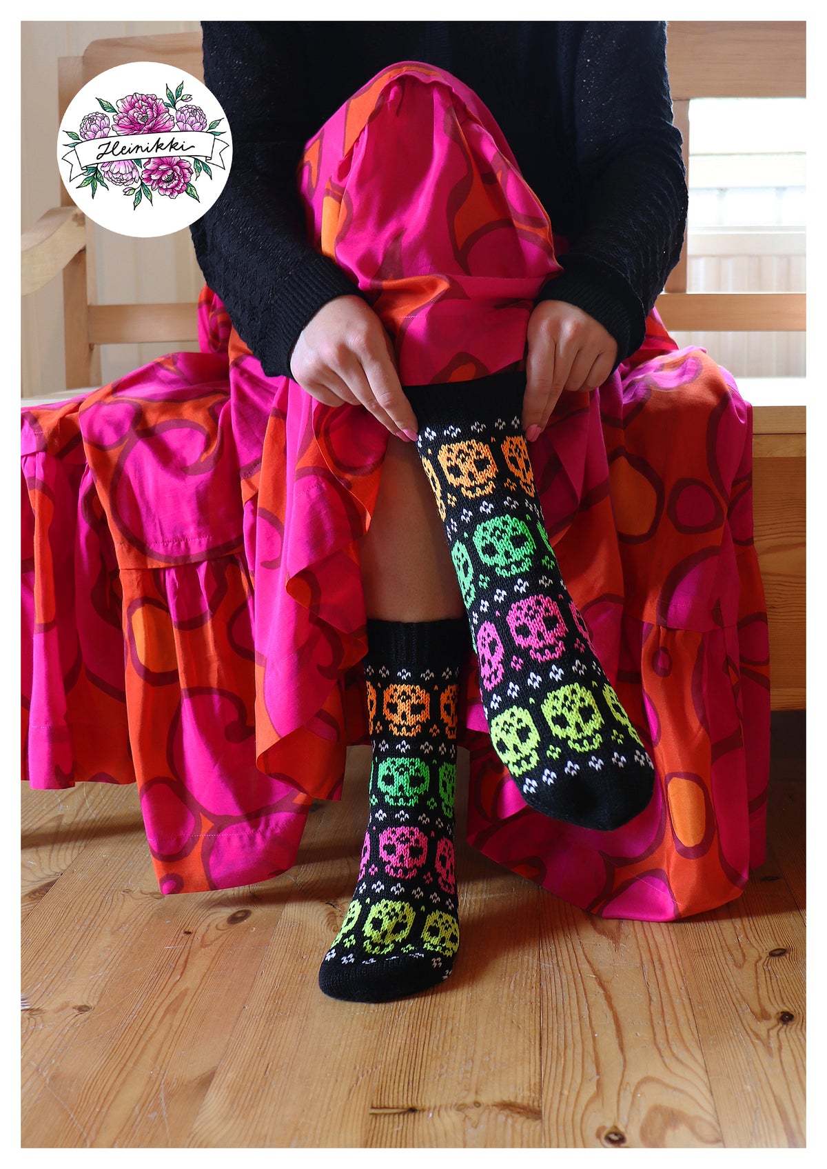 Viva la Vida - Knitted Sock Pattern