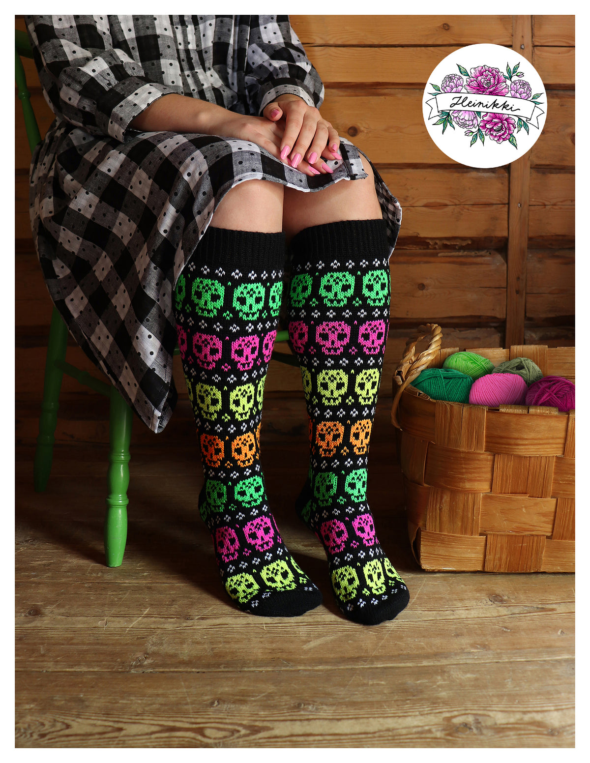 Viva la Vida - Knitted Sock Pattern