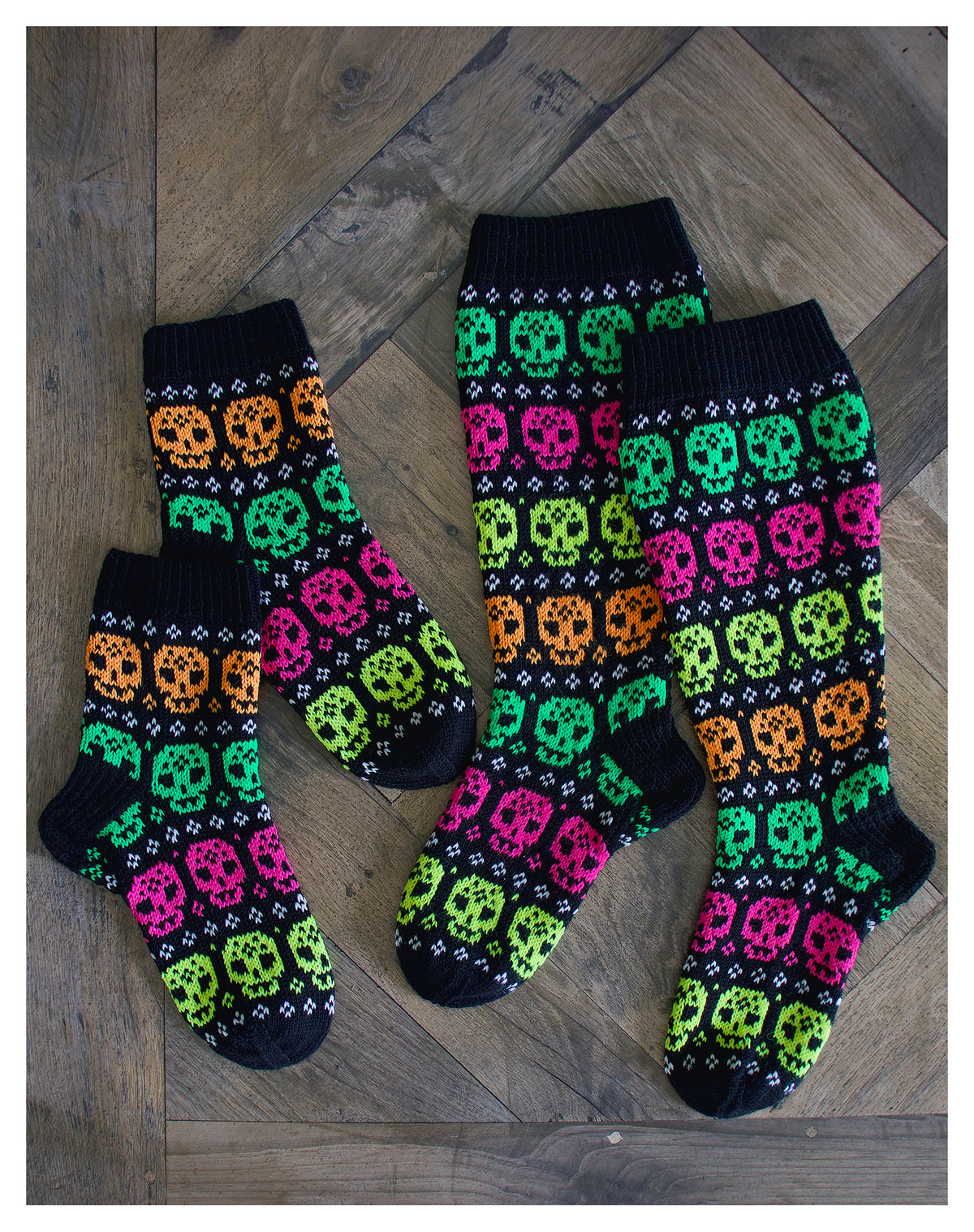 Viva la Vida - Knitted Sock Pattern