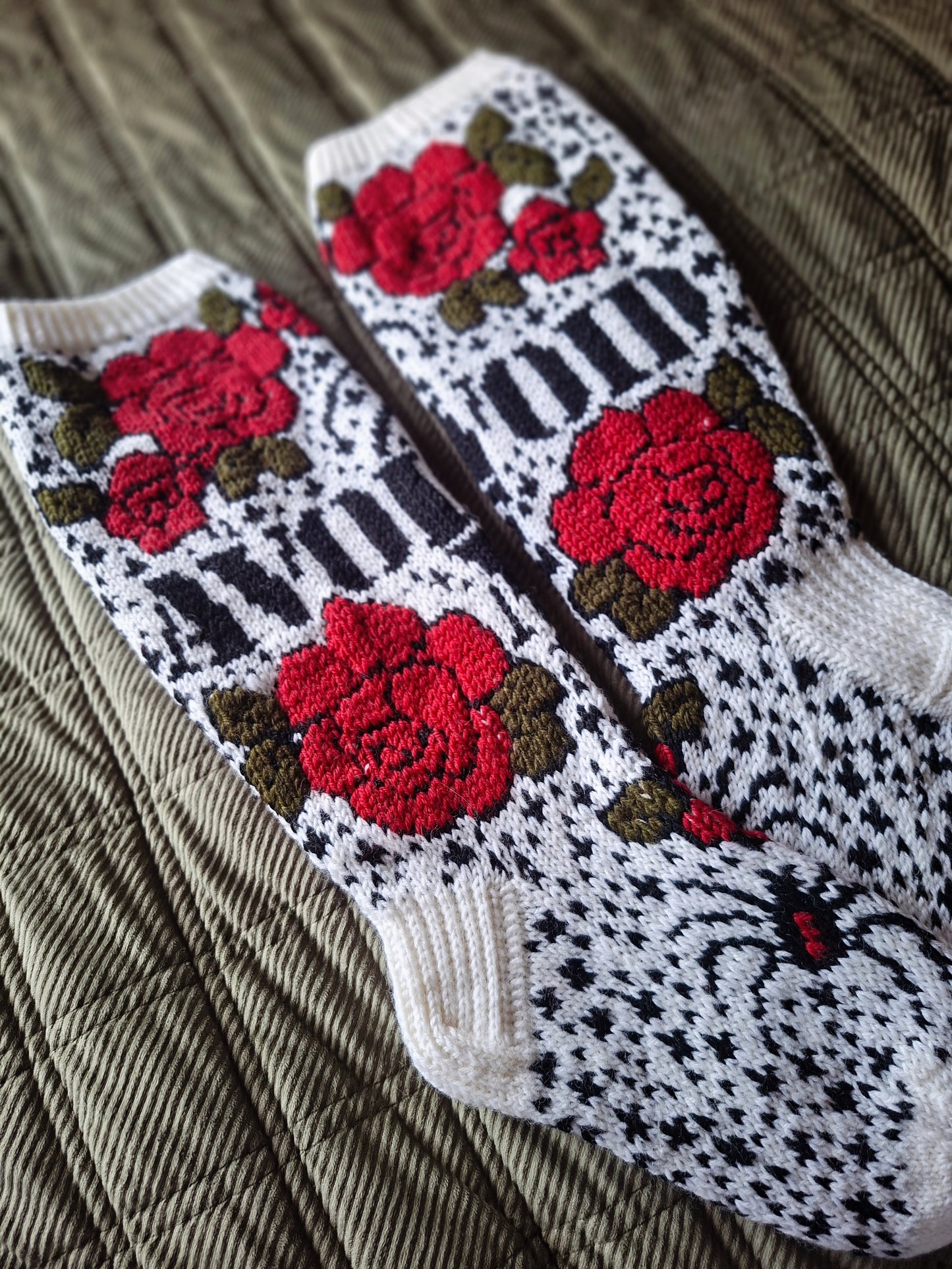 Avoid Me - Knitted Sock Pattern