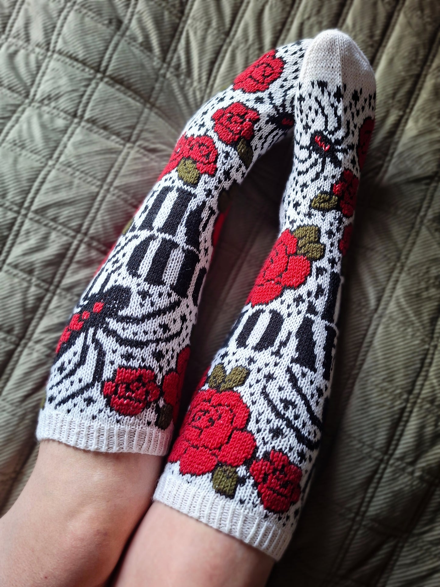 Avoid Me - Knitted Sock Pattern